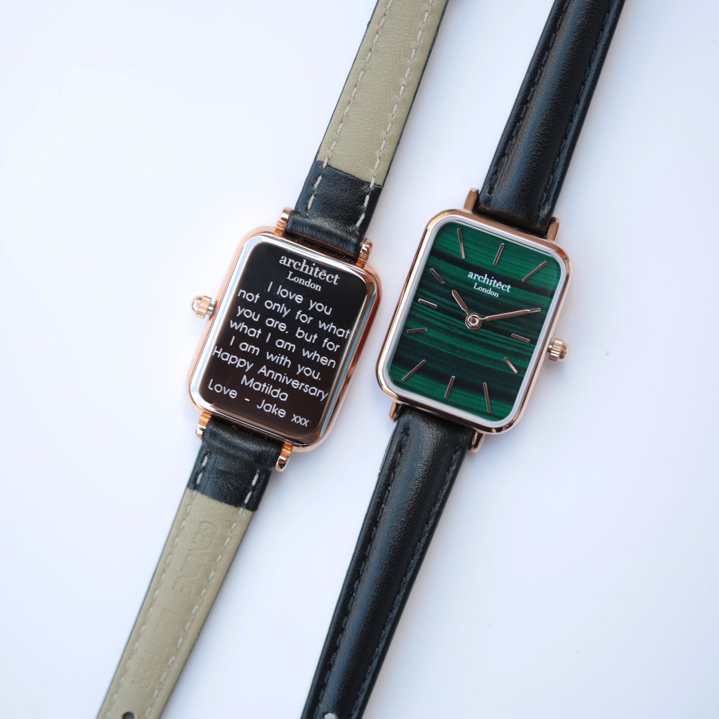 Ladies Architēct Lille - Pine Green - Modern Font Engraving - MJM OPERATION
