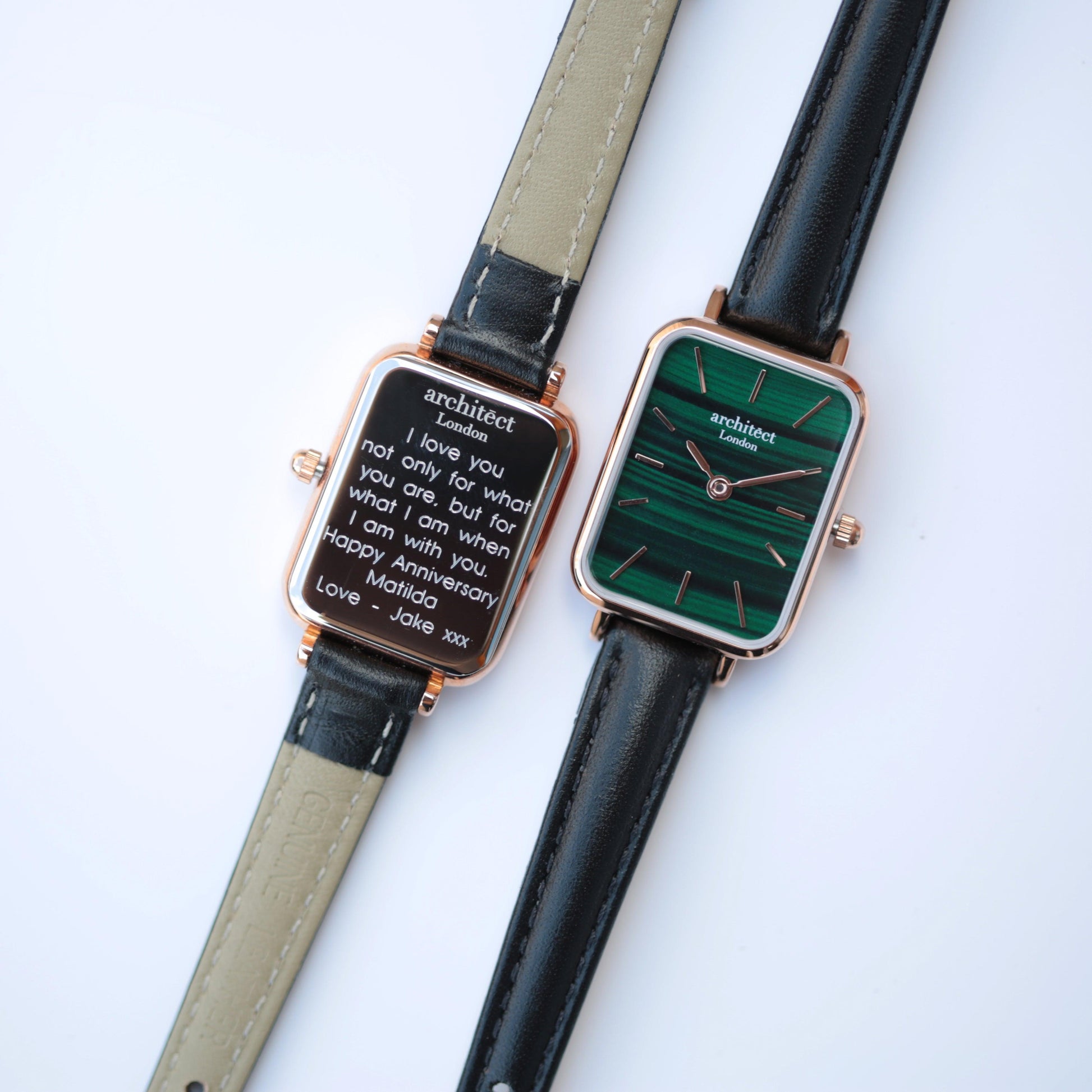 Ladies Architēct Lille - Pine Green - Modern Font Engraving - MJM OPERATION