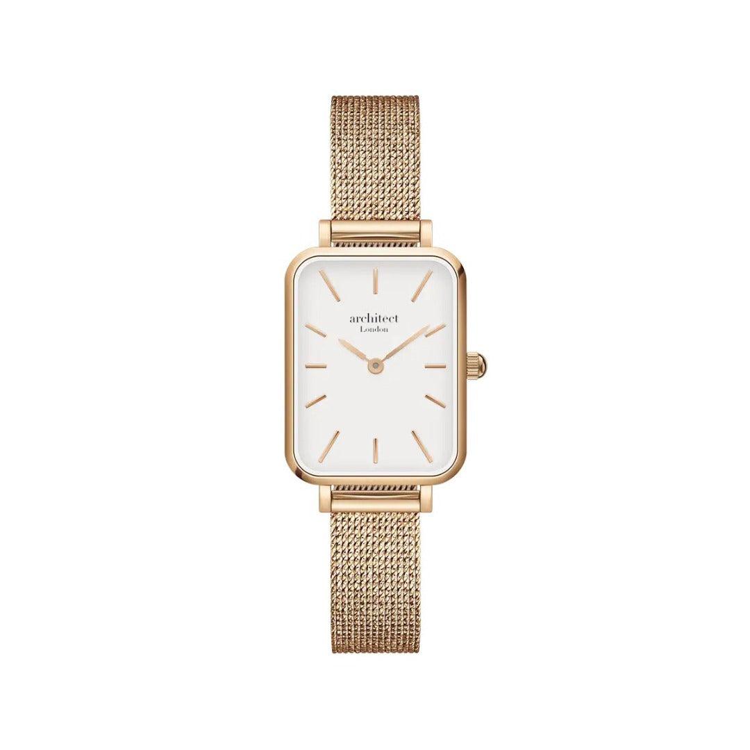 Ladies Architēct Lille - Rose Gold - Modern Font Engraving - MJM OPERATION