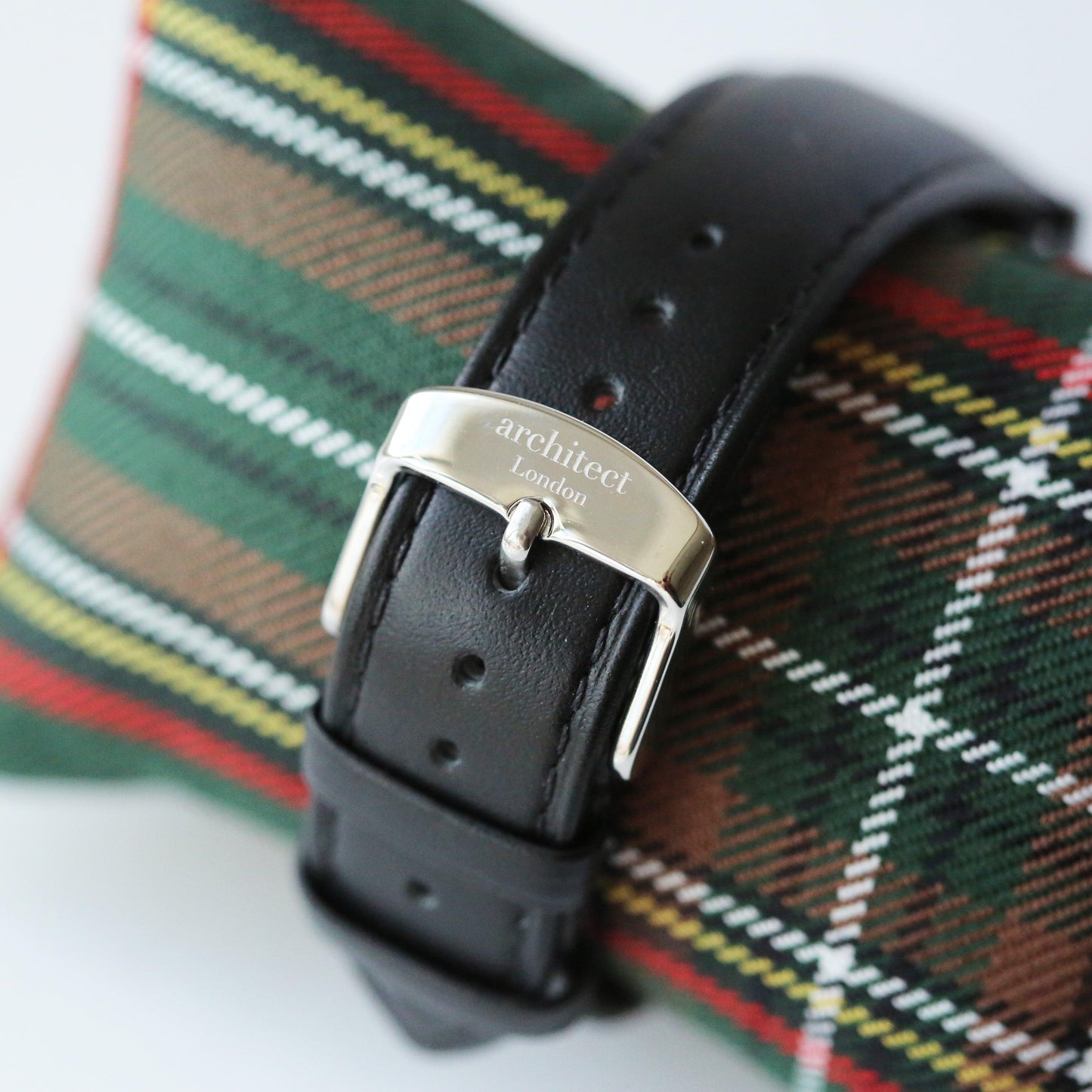 Modern Font Engraving - Men's Architect Zephyr + Jet Black Strap - MJM OPERATION