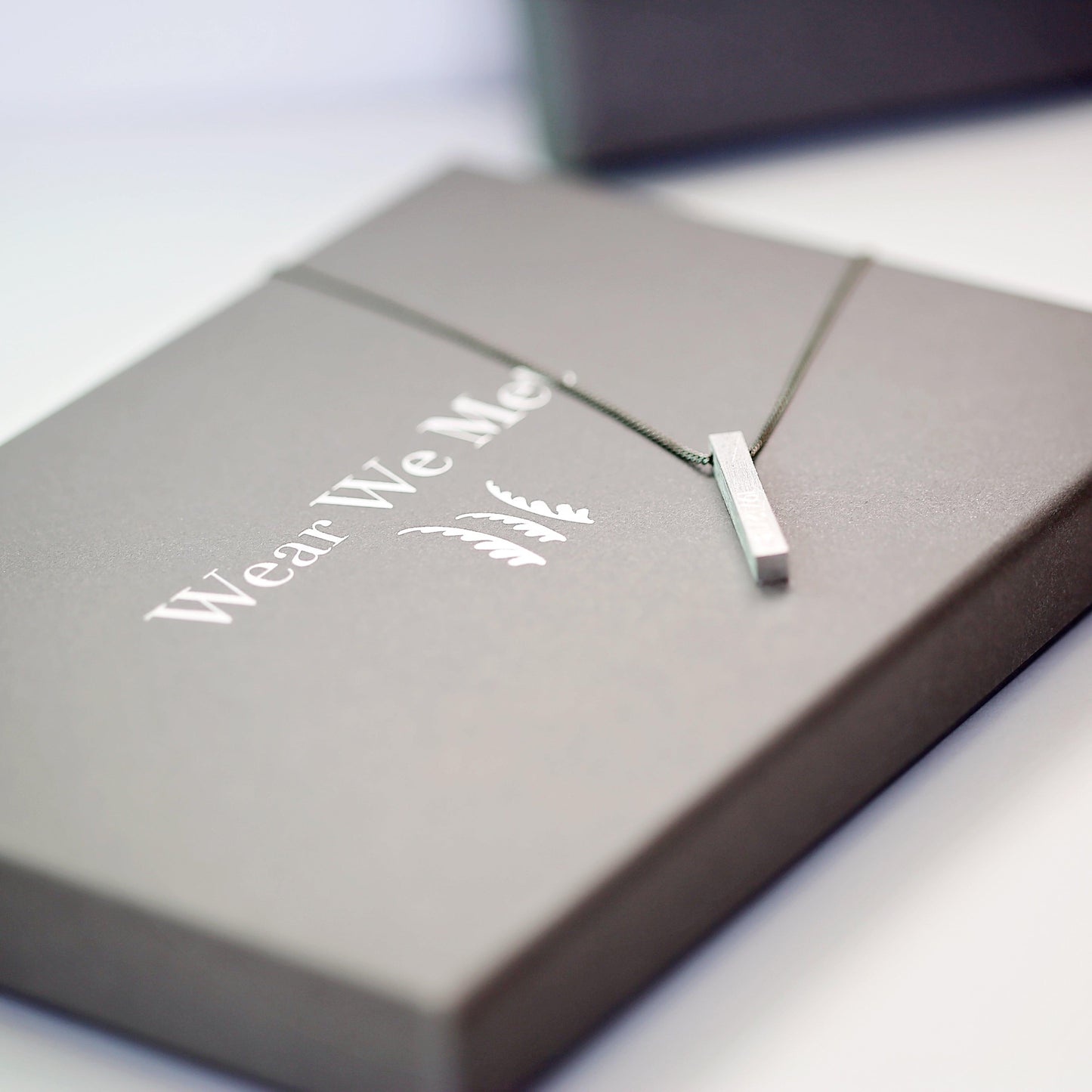 Personalised Brushed Men's Necklace - MJM OPERATION