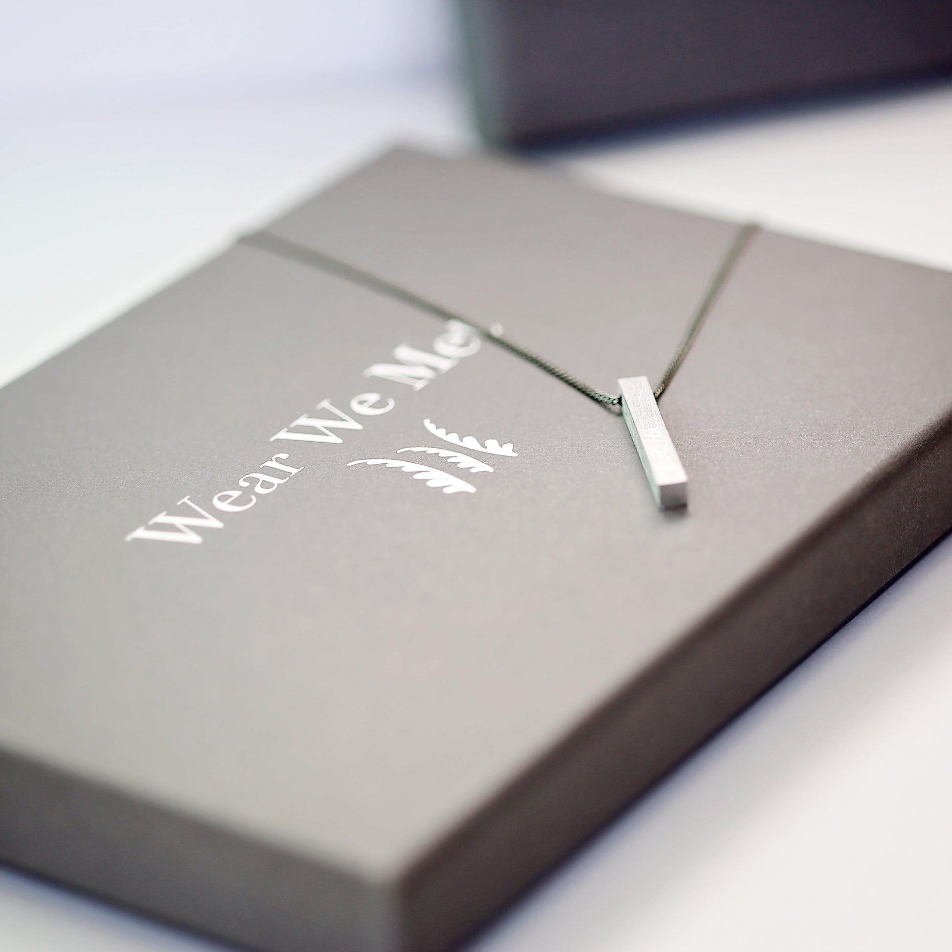 Personalised Brushed Men's Necklace - MJM OPERATION