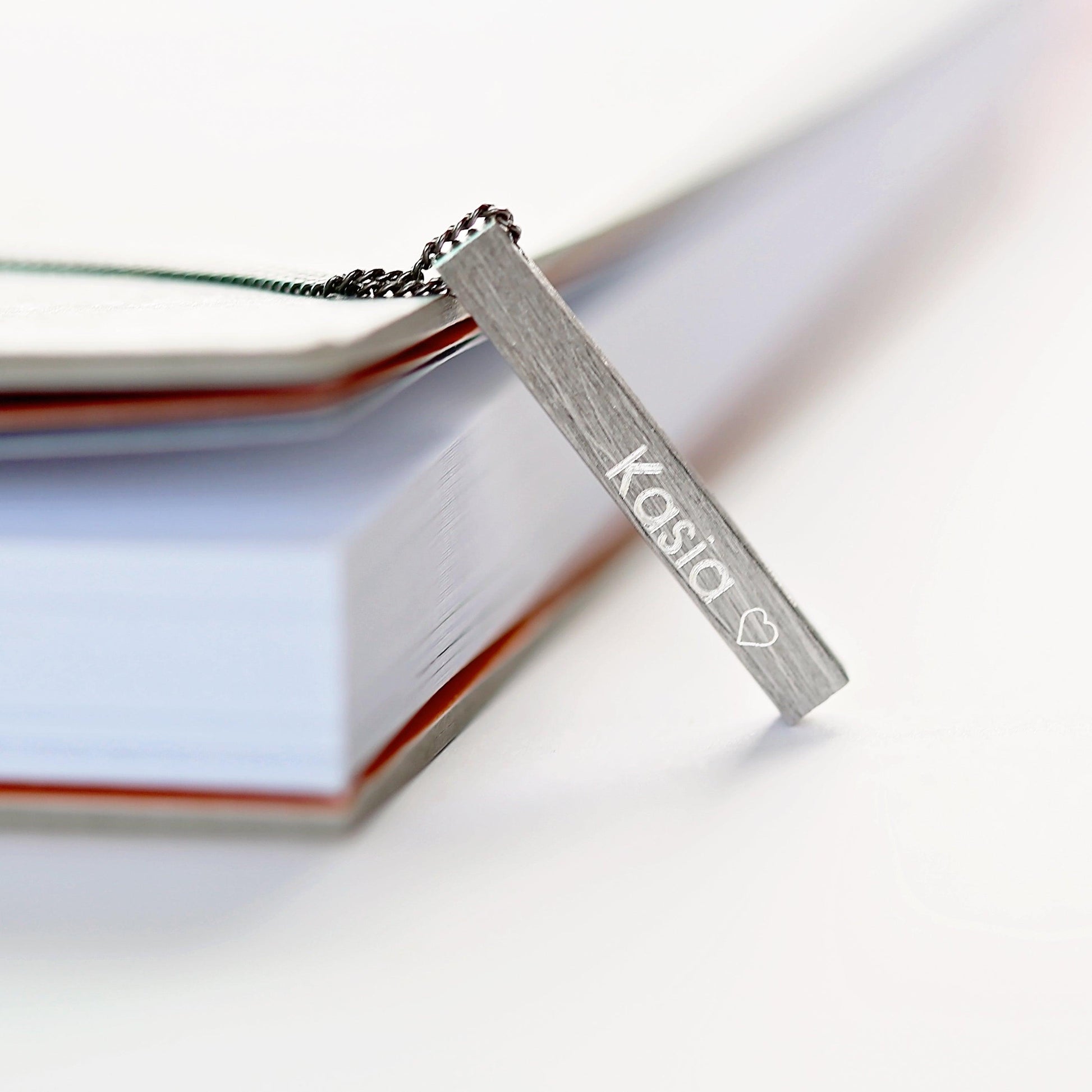 Personalised Brushed Men's Necklace - MJM OPERATION